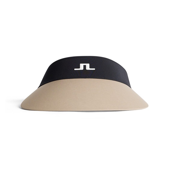 J.Lindeberg Ada Wide Damen Visor, schwarz
