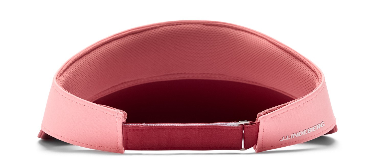 J.Lindeberg Ada Wide Damen Visor, flamingo plume