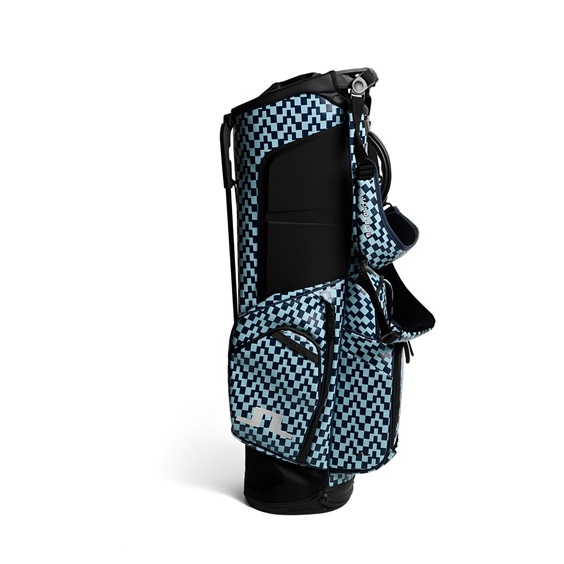 J. Lindeberg Play Printed Standbag, Bridge Stack Forget Navy M