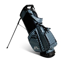J. Lindeberg Play Printed Standbag, Bridge Stack Forget Navy M