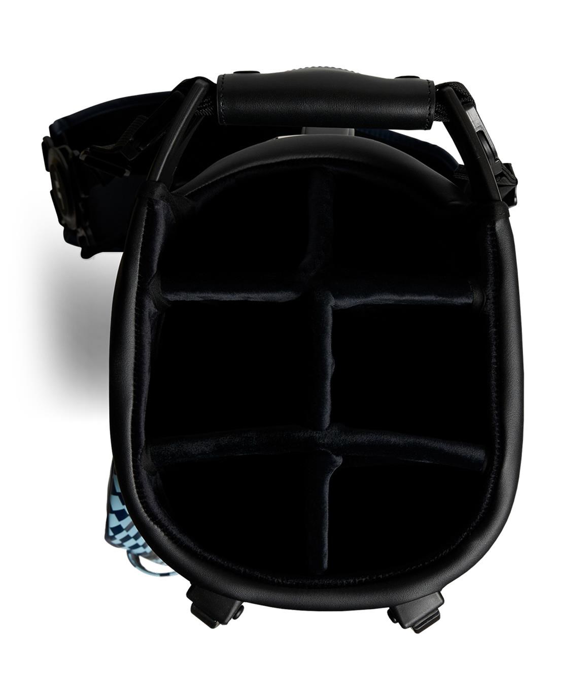 J. Lindeberg Play Printed Standbag, Bridge Stack Forget Navy M
