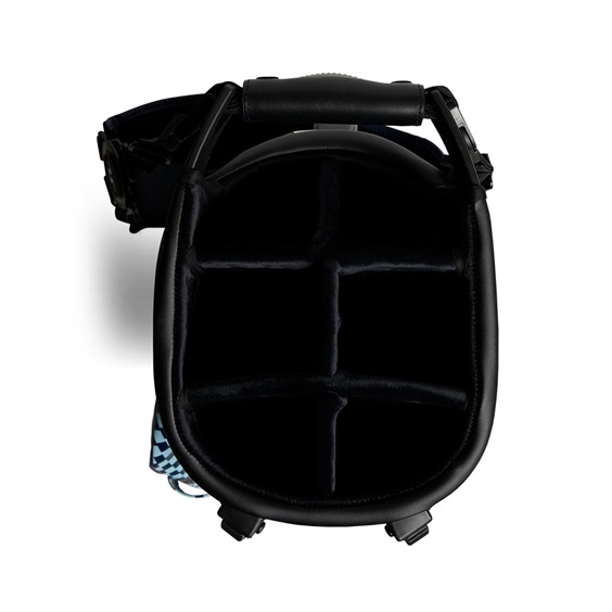 J. Lindeberg Play Printed Standbag, Bridge Stack Forget Navy M
