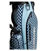 J. Lindeberg Play Printed Standbag, Bridge Stack Forget Navy M