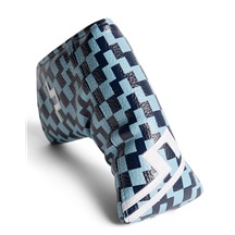 J.Lindeberg Blade Putter Printed Headcover, bridge stack forget navy
