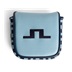 J.Lindeberg Mallet Putter Printed Headcover, bridge stack forget navy
