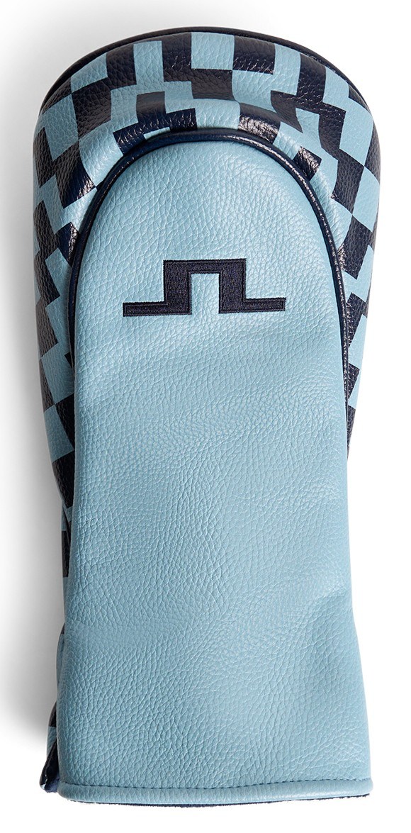 J.Lindeberg JL Driver Printed Headcover, bridge stack forget navy