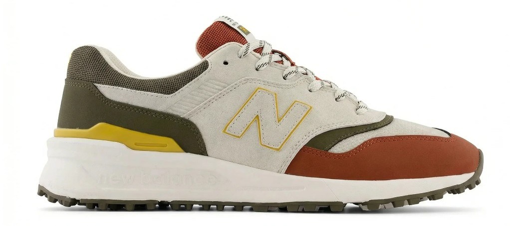 New Balance 997 SL Herren Golfschuhe, olive/taupe