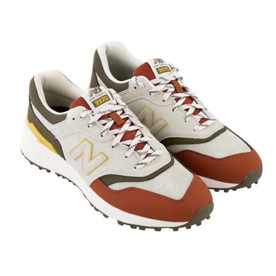 New Balance 997 SL Herren Golfschuhe, olive/taupe