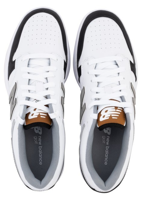 New Balance Golf 480 SL Herren Golfschuhe, schwarz/weiss