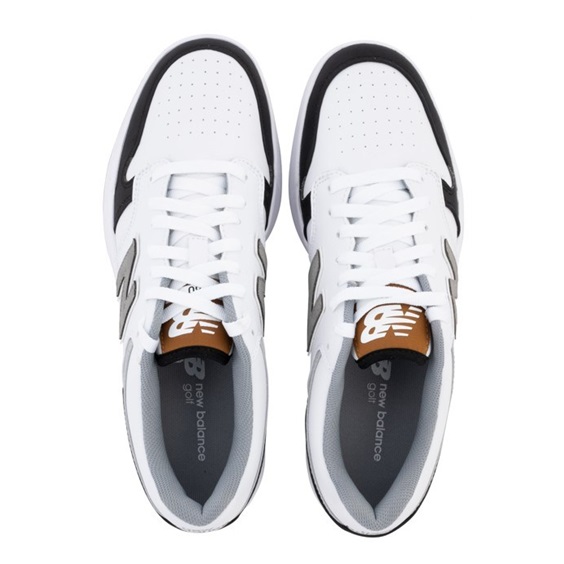 New Balance Golf 480 SL Herren Golfschuhe, schwarz/weiss
