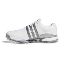 Adidas Tour360 24 Herren Golfschuhe, white/iron metal/silver