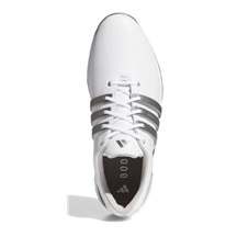 Adidas Tour360 24 Herren Golfschuhe, white/iron metal/silver