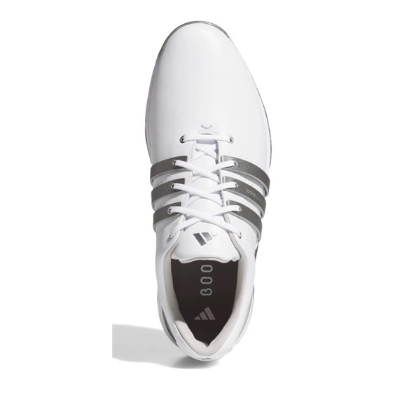 Adidas Tour360 24 Herren Golfschuhe, white/iron metal/silver