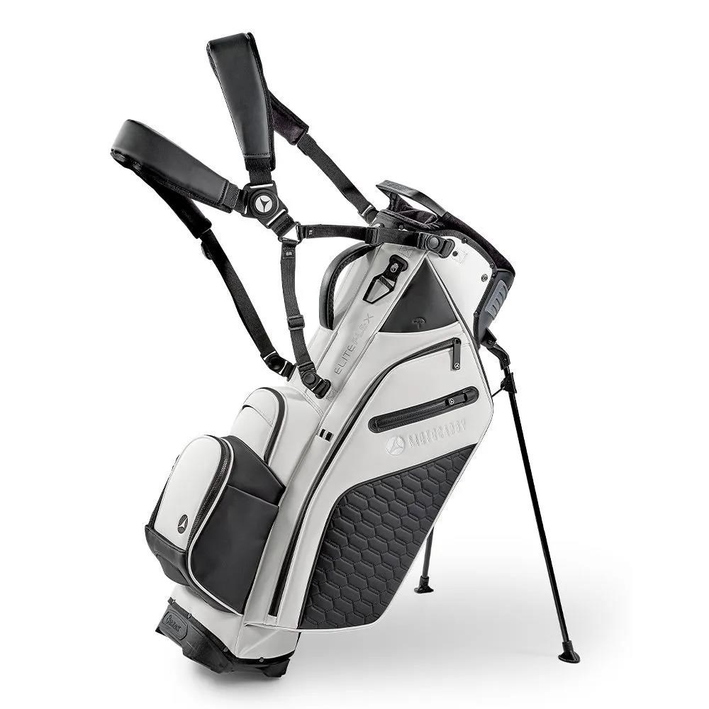 LIMITED - Motocaddy EliteFLEX Standbag, weiss/schwarz