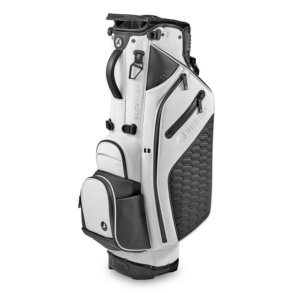 LIMITED - Motocaddy EliteFLEX Standbag, weiss/schwarz