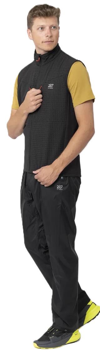 2117 of Sweden Mellom 3D Softshell Herren Weste, schwarz