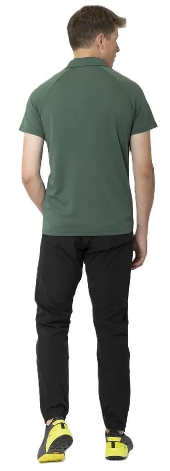 2117 of Sweden Fröseke Technical Pique Herren Poloshirt, Waldgrün