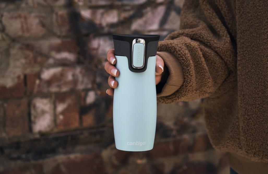 Contigo West Loop Thermobecher 470 ml, iced aqua