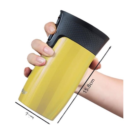 Contigo West Loop Mini Thermobecher, 300 ml, limelight