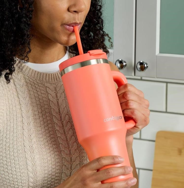Contigo Thermalock Tumbler Thermobecher 1200 ml, coral