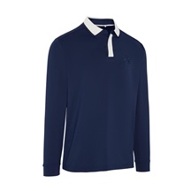 Callaway Mixed Medai Legacy Colection Longsleeve Blocked Herren Poloshirt, dunkelblau