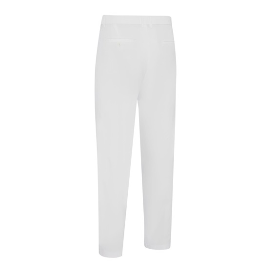 Callaway Legacy Collection Flat Front with elastic rib piecing at waist Herren Golfhose, weiss