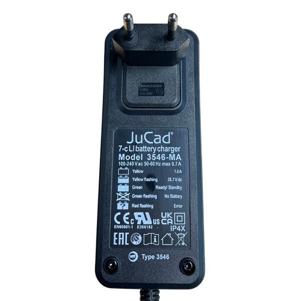 JuCad Ladegerät für Powerpack 2.0, Magnetic plug