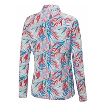 Ping Arwen Printed Longsleeve Damen Poloshirt, tropic refreat