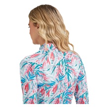 Ping Arwen Printed Longsleeve Damen Poloshirt, tropic refreat