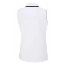 Ping Eben Sleeveless Damen Poloshirt, weiss