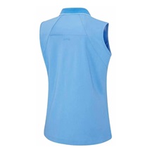 Ping Eben Sleeveless Damen Poloshirt, blau