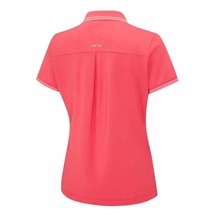 Ping Viviana Tipped Damen Poloshirt, paradise pink