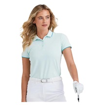 Ping Viviana Tipped Dammen Poloshirt, seaspray