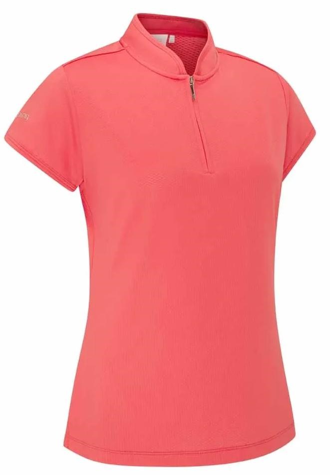 Ping Evetta Jacquard Damen Poloshirt, paradise pink