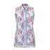 Ping Penola Printed Sleeveless Damen Poloshirt, tropic retreat