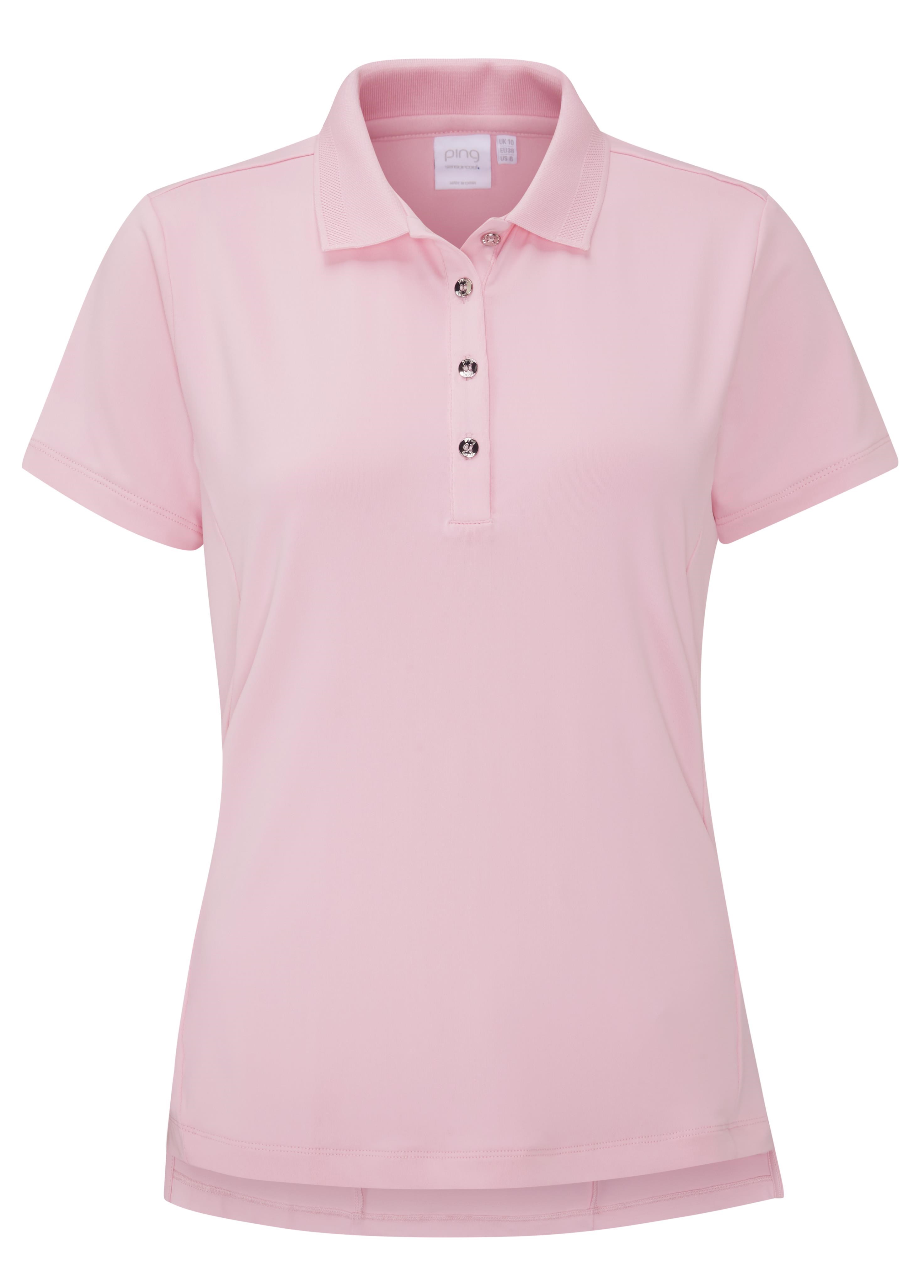 Ping Sedona Damen Poloshirt, tickled pink