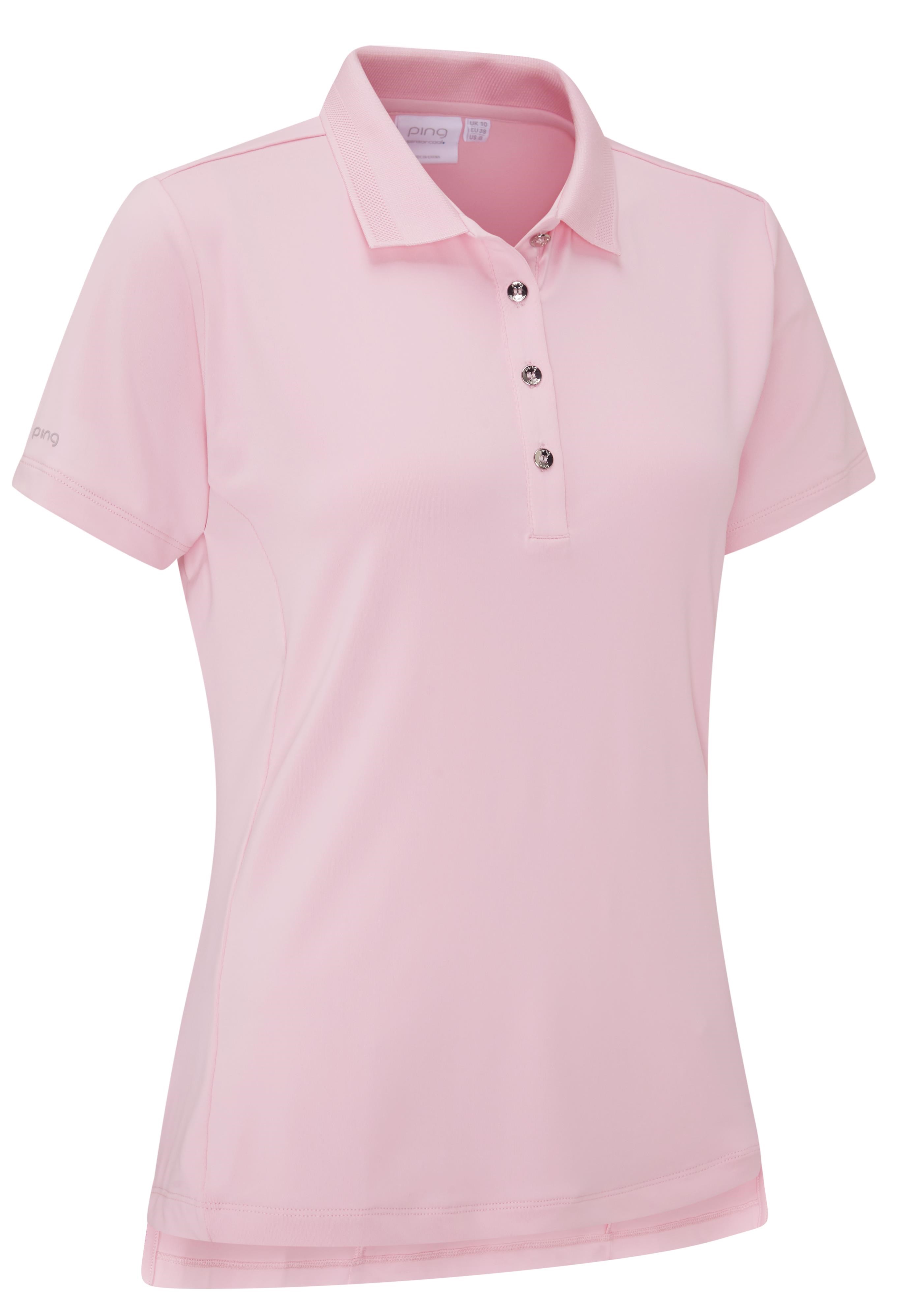 Ping Sedona Damen Poloshirt, tickled pink