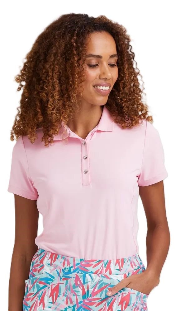 Ping Sedona Damen Poloshirt, tickled pink