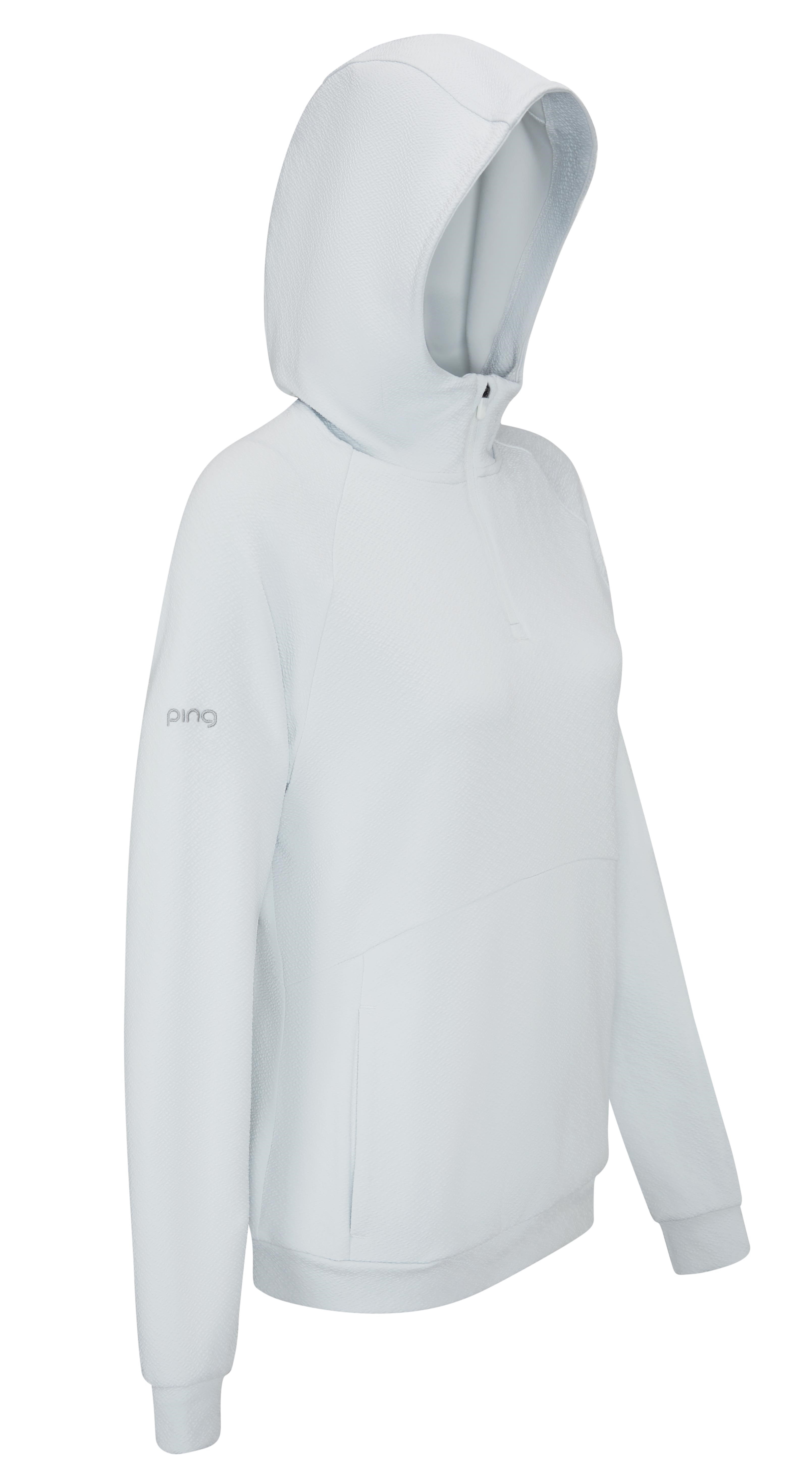 Ping Rhona Textured Damen Sweatshirt, soft grau