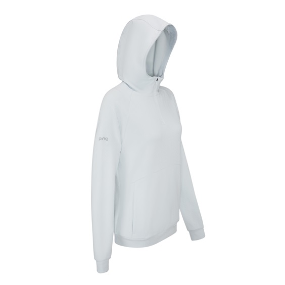 Ping Rhona Textured Damen Sweatshirt, soft grau