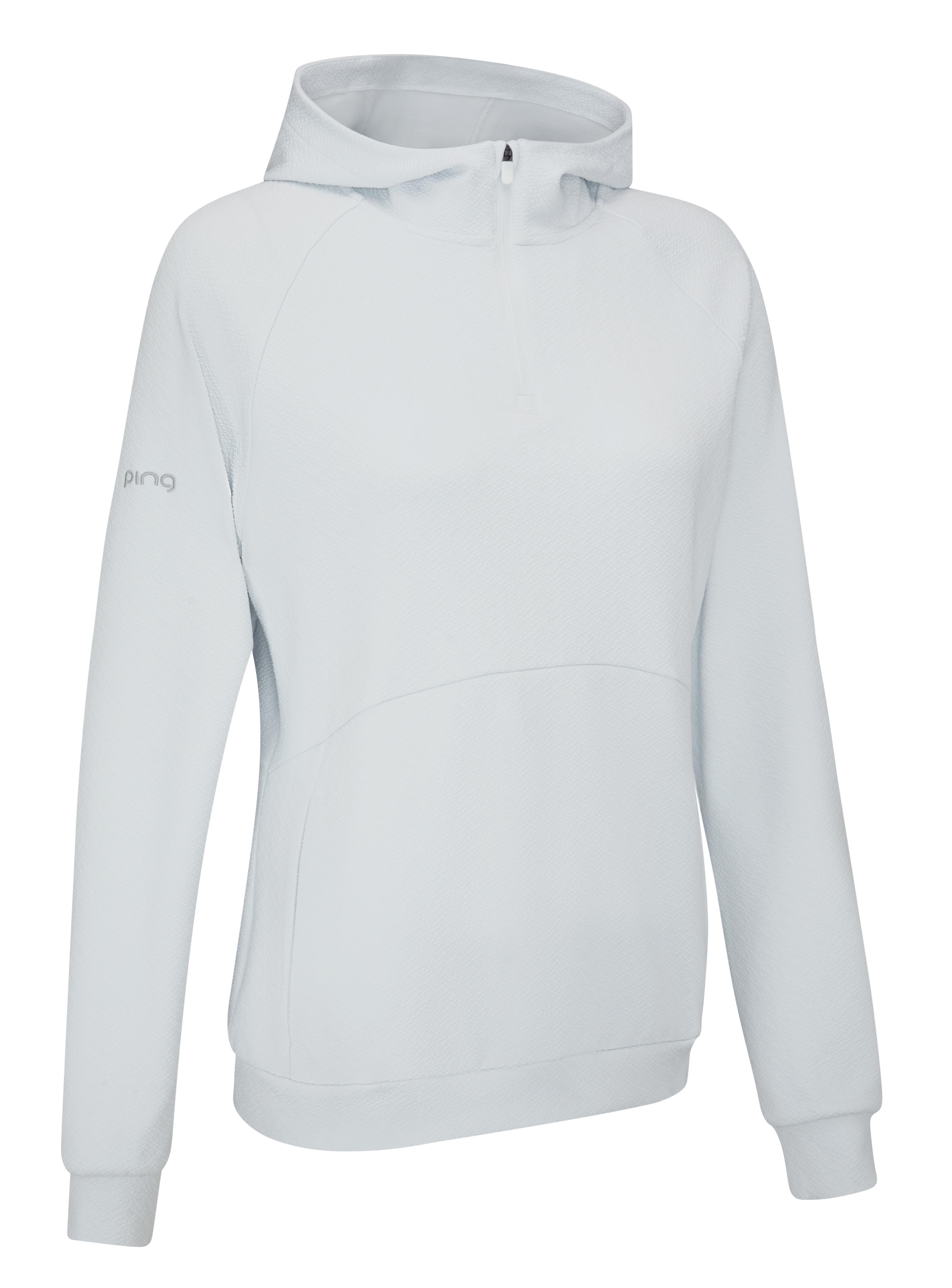 Ping Rhona Textured Damen Sweatshirt, soft grau