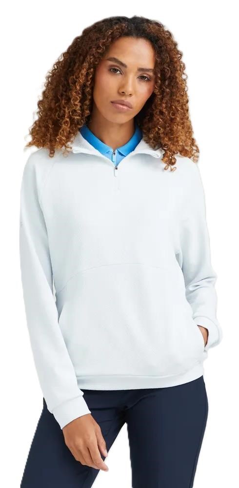 Ping Rhona Textured Damen Sweatshirt, soft grau