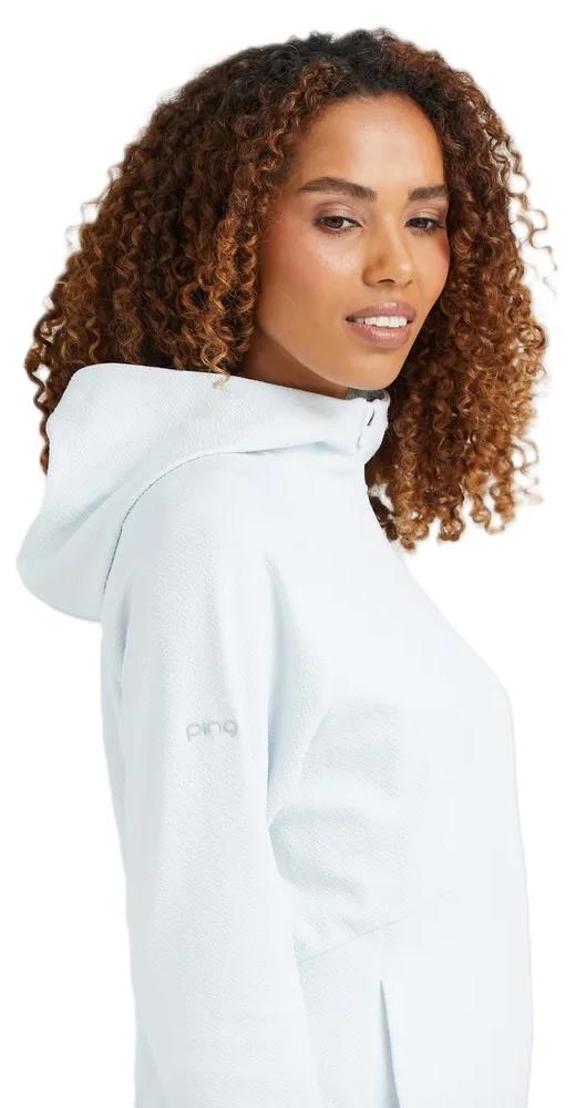 Ping Rhona Textured Damen Sweatshirt, soft grau