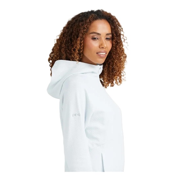 Ping Rhona Textured Damen Sweatshirt, soft grau
