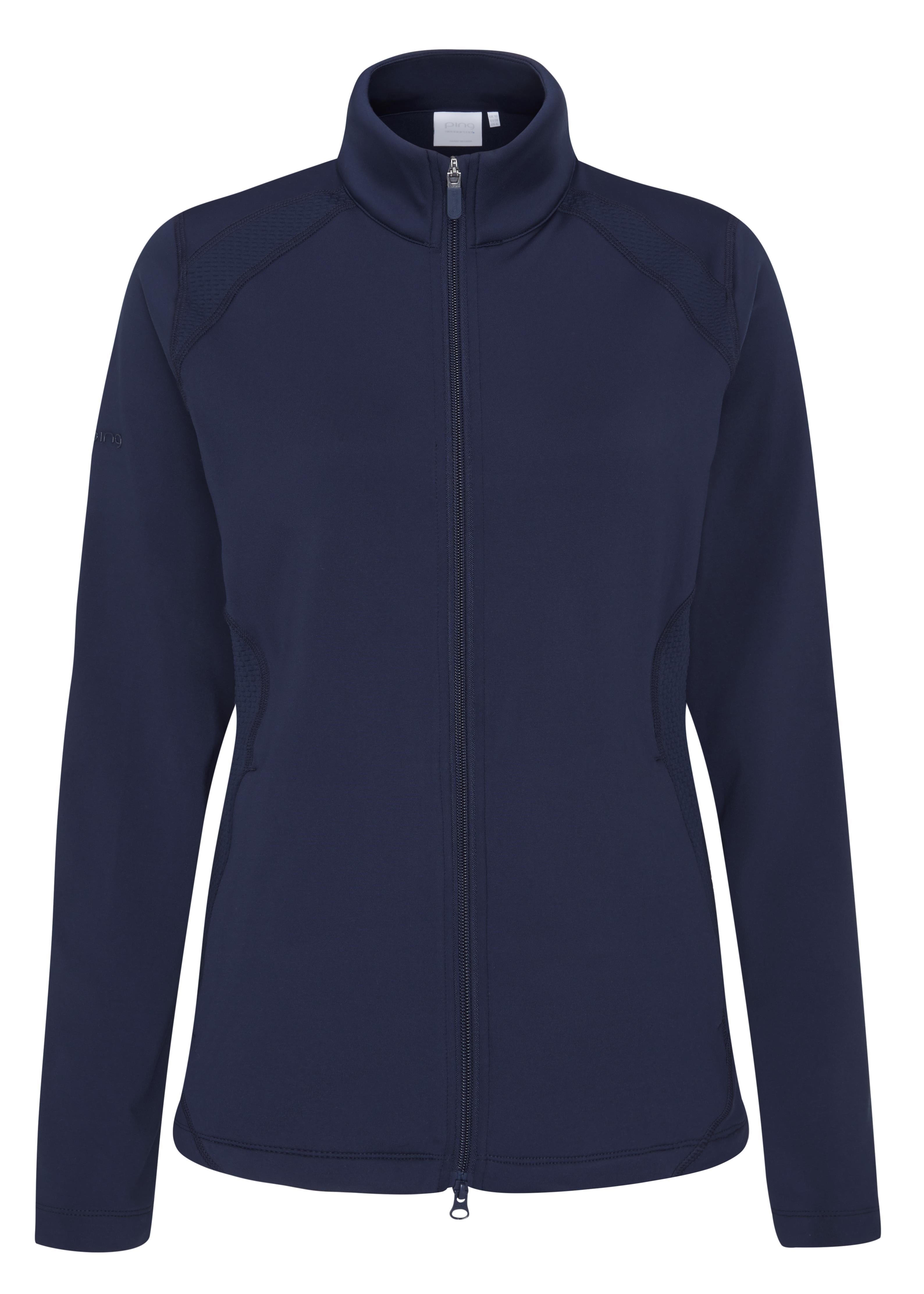 Ping Eda Lightweight Full Zip Damenjacke, dunkelblau