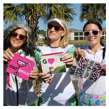 Best of Golf America Golfaholic Beaddie Wertsachentasche