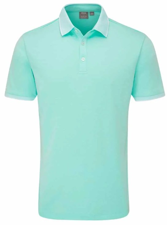 Ping Gideon Herren Poloshirt, green bay marl