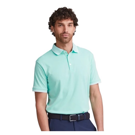 Ping Gideon Herren Poloshirt, green bay marl