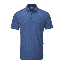 Ping Ephron Printed Herren Poloshirt, stellar multi