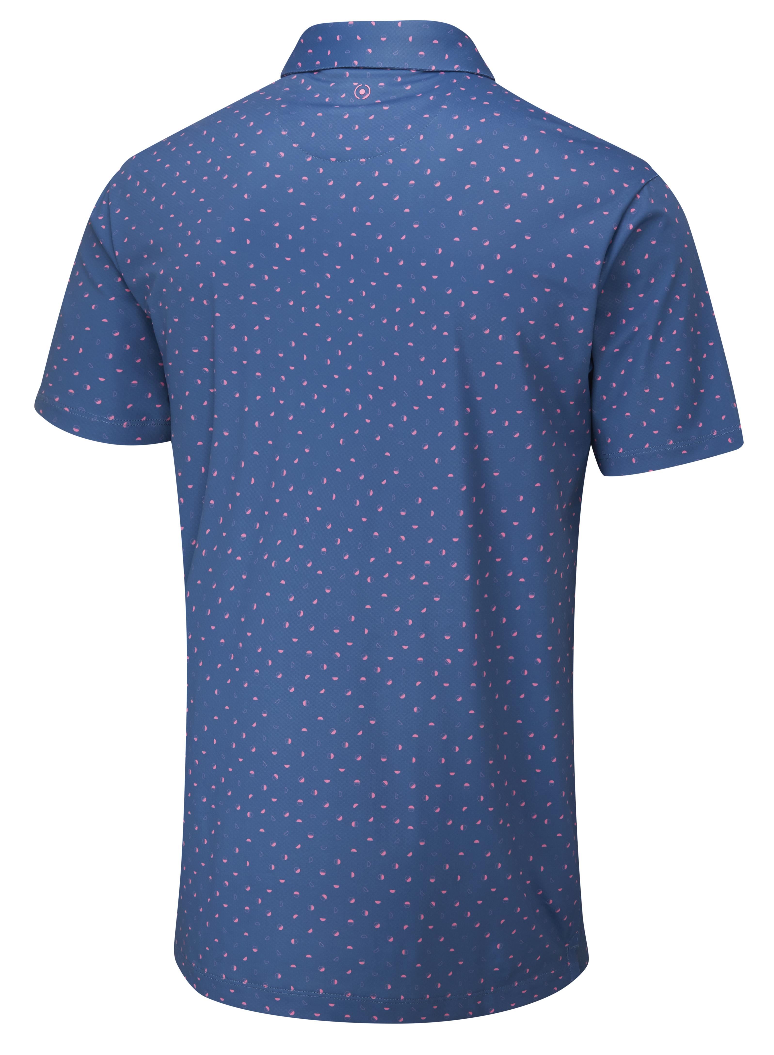 Ping Ephron Printed Herren Poloshirt, stellar multi